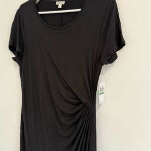 Spense Elegant Black Maxi Dress